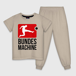 Детская пижама Bundes machine football