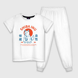 Детская пижама Сиба ину , Японский стиль
