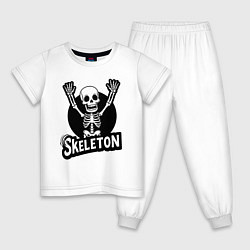 Детская пижама Skeleton с поднятыми руками
