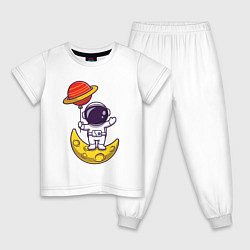 Детская пижама Сатурн и Луна