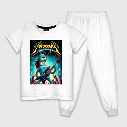 Детская пижама Хард рок гитарист Бендер лидер группы Футурама