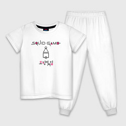 Детская пижама Это игра в кальмара