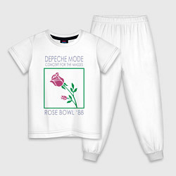 Детская пижама Depeche Mode - Rose Bowl 88