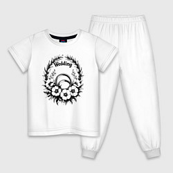 Детская пижама Свадебный венок любви