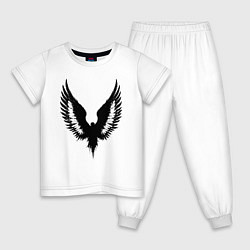 Детская пижама Крылатый силуэт Banksy