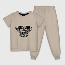 Детская пижама Russia: Empire Eagle