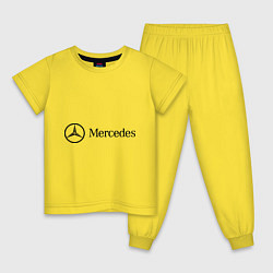 Детская пижама Mercedes Logo