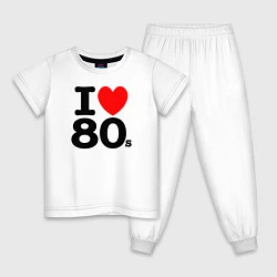 Детская пижама I Love 80s