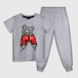 Детская пижама Bear Boxing