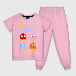 Детская пижама Pac-Man: Usual Suspects