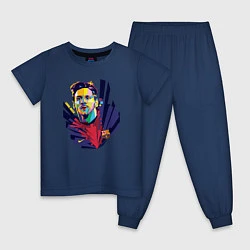 Детская пижама Messi Art