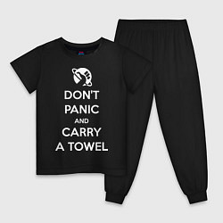 Детская пижама Dont panic & Carry a Towel
