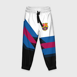 Брюки детские Barcelona FC: Black style, цвет: 3D-принт