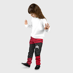 Брюки детские Citroen: Red Sport, цвет: 3D-принт — фото 2