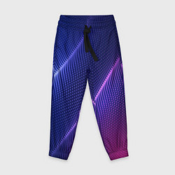 Детские брюки Фиолетово 3d волны 2020