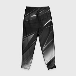 Детские брюки GEOMETRY STRIPES BLACK & WHITE