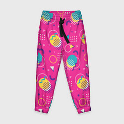 Детские брюки Memphis 80s funky art