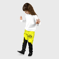 Брюки детские Borussia Dortmund, цвет: 3D-принт — фото 2
