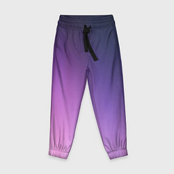 Детские брюки Северное сияние фиолетовый