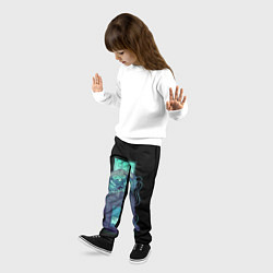 Брюки детские Cyber Pubg Кибер Мопс, цвет: 3D-принт — фото 2