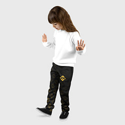 Брюки детские BINANCE БИНАНС ПАТТЕРН, цвет: 3D-принт — фото 2