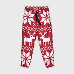 Детские брюки Рождественские олени