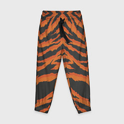 Детские брюки Шкура тигра оранжевая