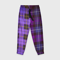 Детские брюки Purple Checkered