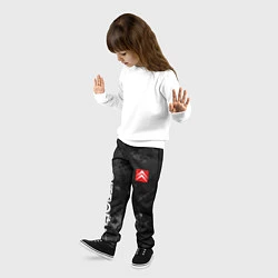 Брюки детские Citroen Ситроен текстура, цвет: 3D-принт — фото 2