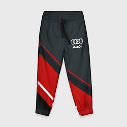 Детские брюки Audi sport red