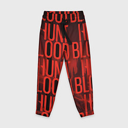 Брюки детские BLOOD HUNT 2022, цвет: 3D-принт