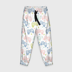 Детские брюки Геймпад в горошек