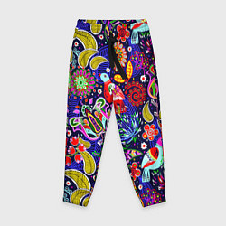 Детские брюки Multicolored floral patterns