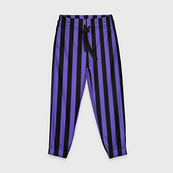 Детские брюки Школьники Невермор: фиолетовая форма