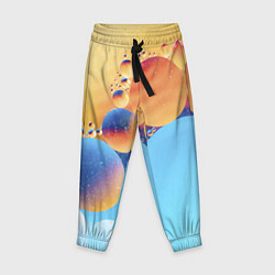 Детские брюки Абстрактные круги с разными красками