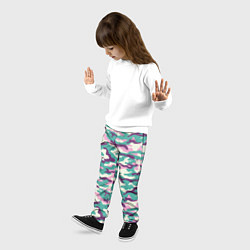 Брюки детские Камуфляж модный, цвет: 3D-принт — фото 2