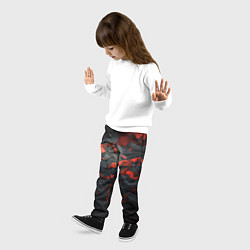 Брюки детские Затухающий камуфляж, цвет: 3D-принт — фото 2