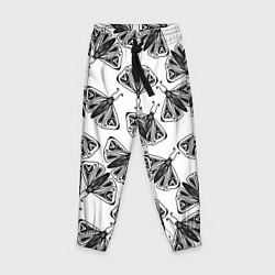 Детские брюки Butterflies - gothic pattern