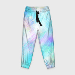 Брюки детские Голографический перламутр, цвет: 3D-принт