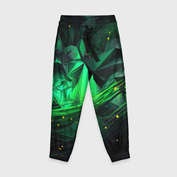 Детские брюки Абстрактный лабиринт зелени