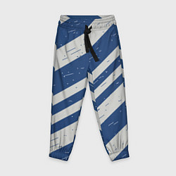 Детские брюки Сине-белый шик