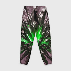 Детские брюки Драгоценный камень зелёный