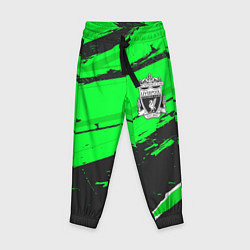 Брюки детские Liverpool sport green, цвет: 3D-принт