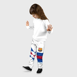 Брюки детские Barcelona geometry sports, цвет: 3D-принт — фото 2