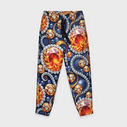 Детские брюки Ювелирные украшение с золотом и бриллиантом паттер