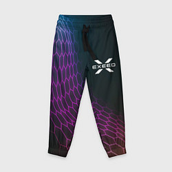 Детские брюки Exeed neon hexagon
