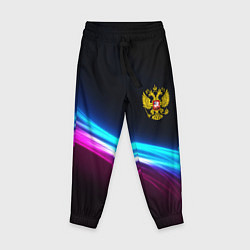 Детские брюки Россия неоновые волны