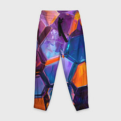 Детские брюки Неоновые минералы