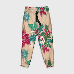 Детские брюки Новогодний узор