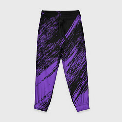 Детские брюки The color is purple and black